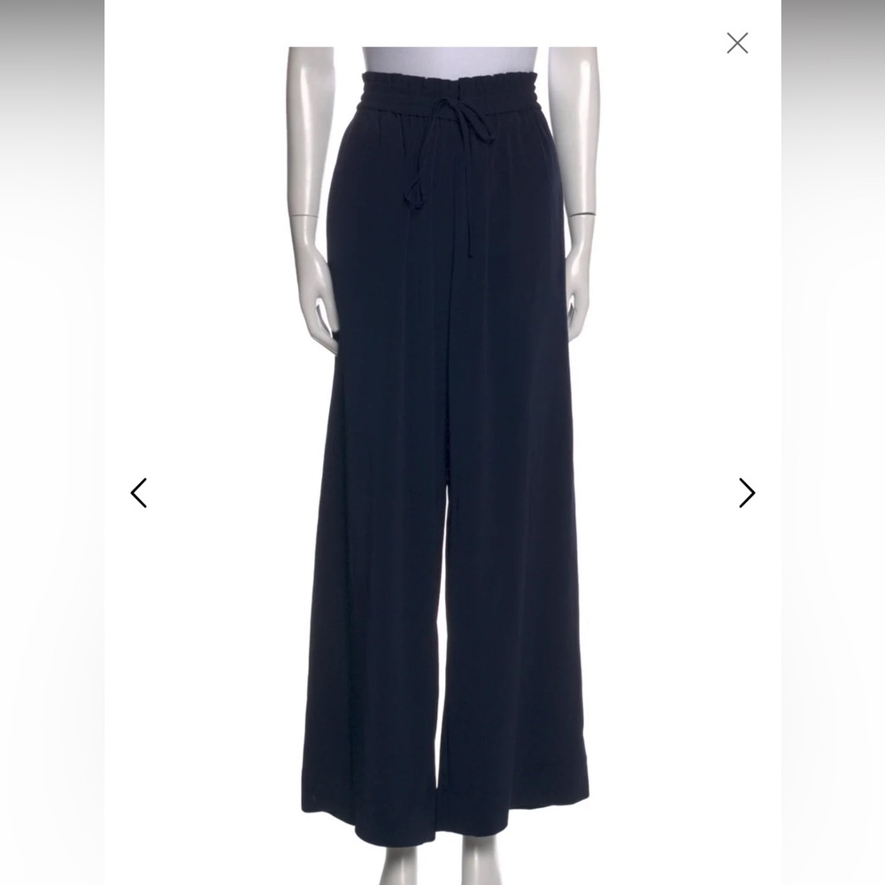 CO Fall/Winter 2019 Wide Leg Navy Pants